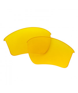SOODASE For Oakley Half Jacket 2.0 XL Sunglasses Transparent Yellow Replacement Lenses OO9154