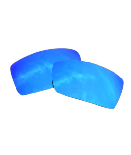SOODASE For Oakley Gascan Sunglasses Blue Polarized Replacement Lenses