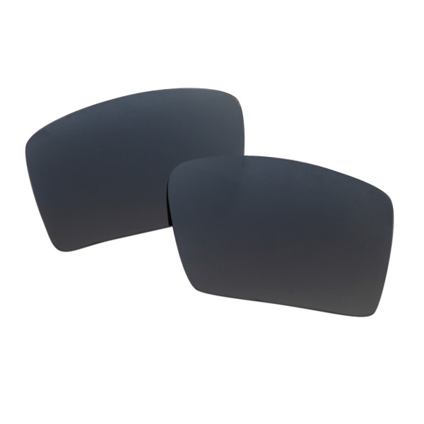 SOODASE For Oakley Eyepatch 2 Sunglasses Black Polarized Replacement Lenses