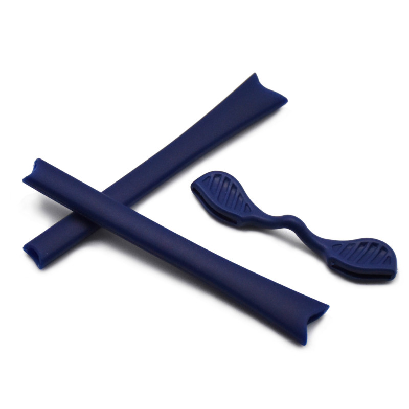 SOODASE For Oakley Radar Series Sunglasses Blue Replacement Earsocks Rubber Kit