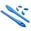 SOODASE For Oakley Flak 2.0/Flak 2.0 XL Sunglasses Blue Replacement Earsocks Rubber Kit